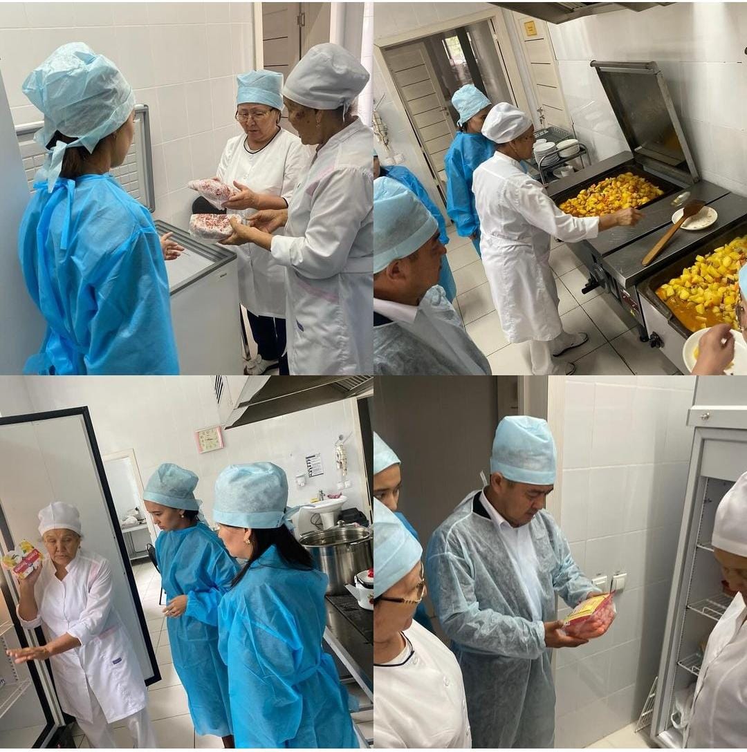 Асхананың санитарлық-гигиеналық жағдайын тексеру