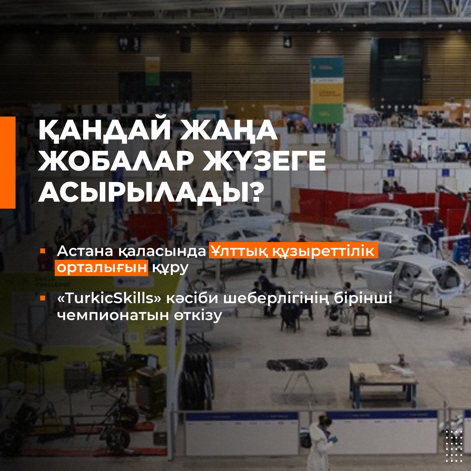 Қандай жаңа жобалар жүзеге асырылады?